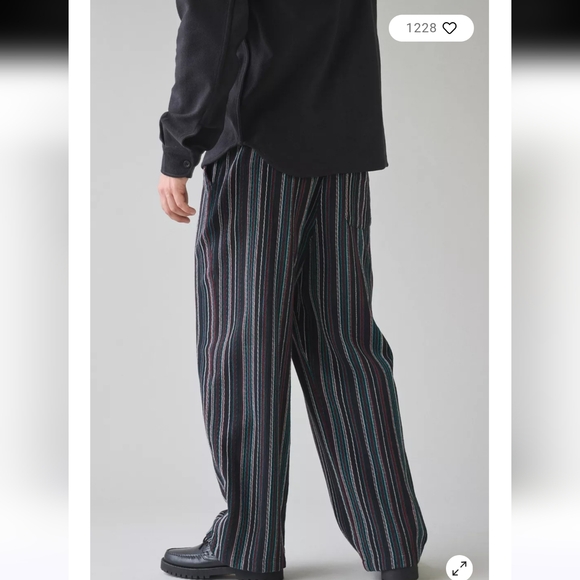 UO Mens Surf Stripe Pull On Beach Pants Small - Picture 14 of 15